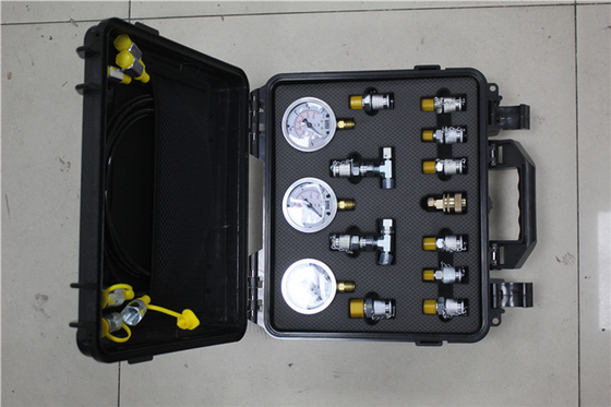 掘削機の予備品の油圧装置の診断のテストのキットの坑夫の圧力計