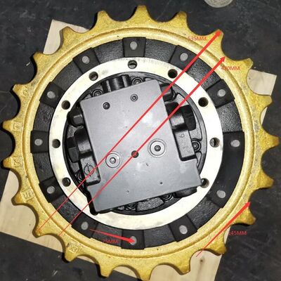EX75UR EX75UR-3 日立建機用ファイナルドライブ スペアパーツ 9118299 トラベルモーターアセンブリ アフターマーケット