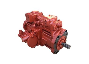 K3V63 SK120-6 SK100-6 SK130-8の掘削機の油圧ポンプ赤い圧力歯車ポンプ主要な油圧試験ポンプ