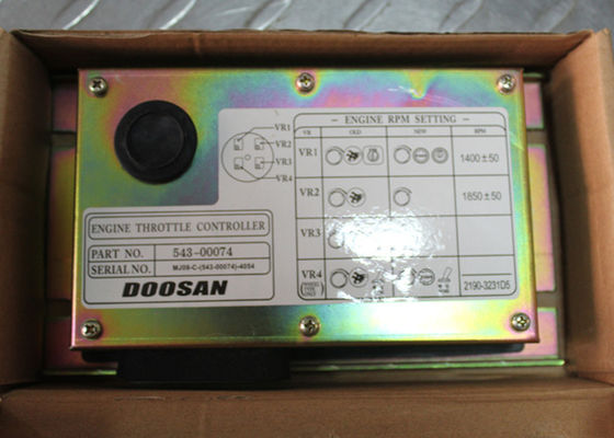 大宇Doosan DH225-7の掘削機のためのエンジンのスロットルのコントローラー543-00074の加速装置のコントロール パネル